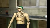 The Joker From Suicide Squad (Tattoos Fixed)