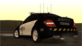 Mercedes-Benz C63 AMG 2010 Police V2