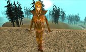 Euridice Virgo Cloth Skin from Saint Seiya Online