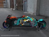 Far Concept Hyperbike Engine Ford v8
