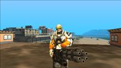 Cyborg 76 + Pulse Gun From Overwatch