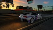 Chevrolet Corvette C7 Stingray Itasha Police
