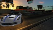 Chevrolet Corvette C7 Stingray Itasha Police