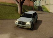 Toyota Land Cruiser 2011 Lowpoly
