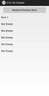 GTA: SA Cheater for Android (no root)