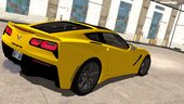 Chevrolet Corvette Stingray (C7) (SA lights) for mobile