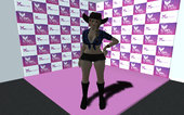 DOA Sarah Brayan Vegas Cow Girl Outfit Country