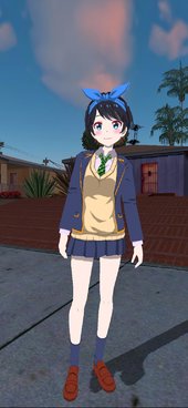 Sarashina Ruka (School Outfit)
