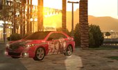 2010 Honda Accord Taxi with Shinymas (Idolm@ster) Paintjob