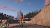 Valentine's Day Hearts Pattern Dress for Kasumi