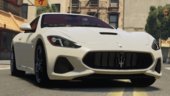 2018 Maserati GranTurismo MC Stradale