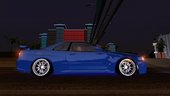 GTR34 STOCK ENGINE HKS DUAL TIP EXHAUST