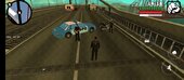 Accident Bus On The Bridge