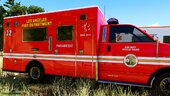 Simple Los Santos Ambulance To Los Angeles Ambulance GMC Paintjob (replace)