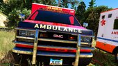 Simple Los Santos Ambulance To Los Angeles Ambulance GMC Paintjob (replace)