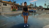 Lucia GTA 6 Denim Shorts