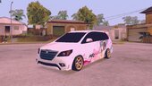 Toyota Innova Pink Diesel Turbo Anime Edition