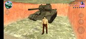 Soviet T-34-85 Tank for Mobile