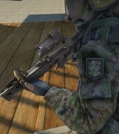 Russia A-91M Bullpup Assault Rifle