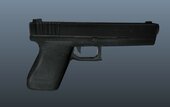 Fixed Cutscene Pistol (iron sights)