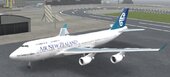 Air New Zealand Boeing 747 for Android