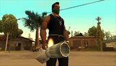 Ryder's  Shoes and Mom's Blender as Weapons