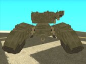 Battle Gear (with green USSR camo) from Metal Gear Solid V: The Phantom Pain