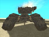 Battle Gear (with bluish-gray camo) from Metal Gear Solid V: The Phantom Pain