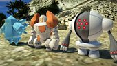 Pokemon - Regice Regirock Registeel