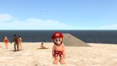 Super Mario Odyssey Mario Swimwear skin mod