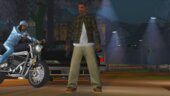 Half Unbuttoned Flannel Shirt w Under Tee