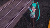 PDFT Hatsune Miku Emerald + Animated Face