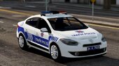 Renault Fluence Polis Asayiş & Trafik Polisi [Kaplama]