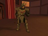 Silver Samurai + Sword + Shuriken
