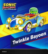 Twinkle Bayoen v2 - Sonic Racing Crossworlds (Arle's car)