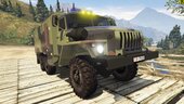 IMZ Ural-4320 BB (made for OMON) Armored Prisoner Transport Truck: Vojska Srbije | Serbian Army [REPLACE | Non-Els | HQ]