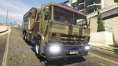 Kamaz-43118 Fire Truck: Vojska Srbije | Serbian Army [Replace]