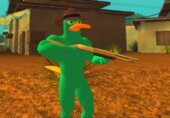 Perry the Platypus (Agent P) from Phineas & Ferb