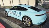 Porsche Taycan Turbo: Movie Car | Freedom of the people [REPLACE | HQ]