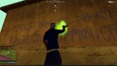 Graffiti Anywhere Crip Version