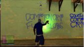 Graffiti Anywhere Crip Version