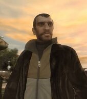 Beta and Real Leather Jacket For Niko