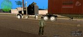 Truck with trailer plus HQ trucks and trailers