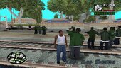 Sweet,Ryder And Big Smoke Guards