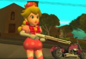 Peachette (and Biker Outfit) from Mario Kart 8 Deluxe