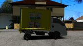 Vietnamese Binh Minh gas truck - Xe tải chở gas Bình Minh Việt Nam