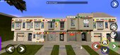 A Row Of Houses Decorated For The 2026 World Cup For Mobile