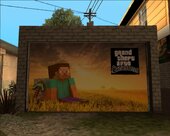 Nueva Casa para CJ estilo Minecraft