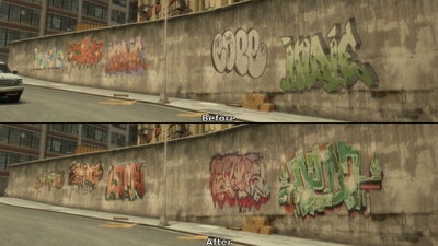 Restored Graffiti