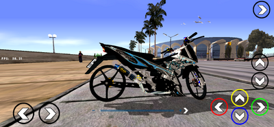 Satria 150 Custom Decal for Mobile